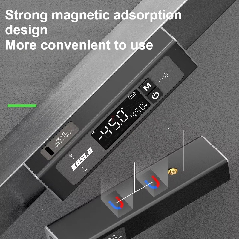 Industrial Laser Alignment - Inclinômetro Digital a Laser Duplo Portátil,