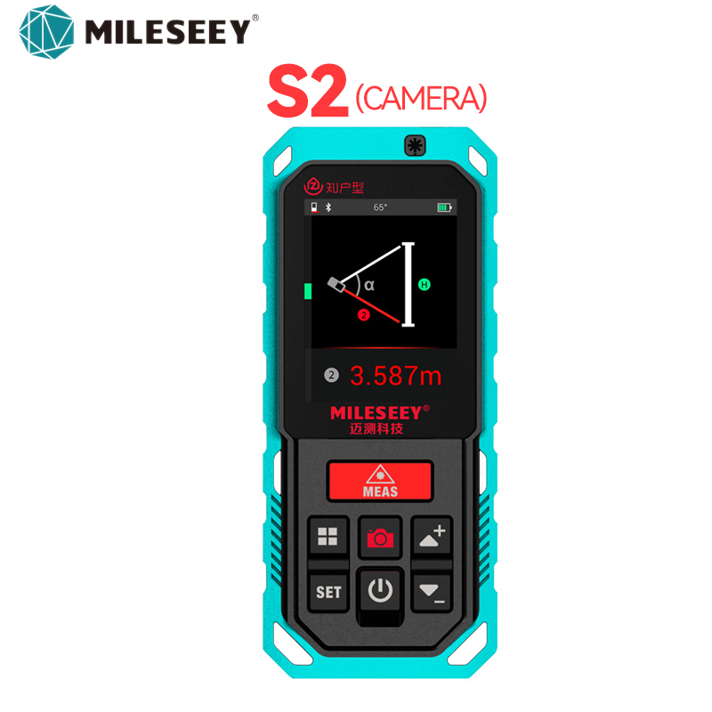 Industrial Laser Rangefinder - MILESEEY S2 Medidor de Distância a