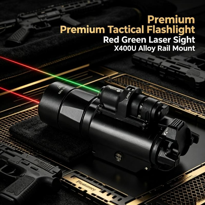 Industrial Green Laser - Suporte de Trilho Tático em Liga