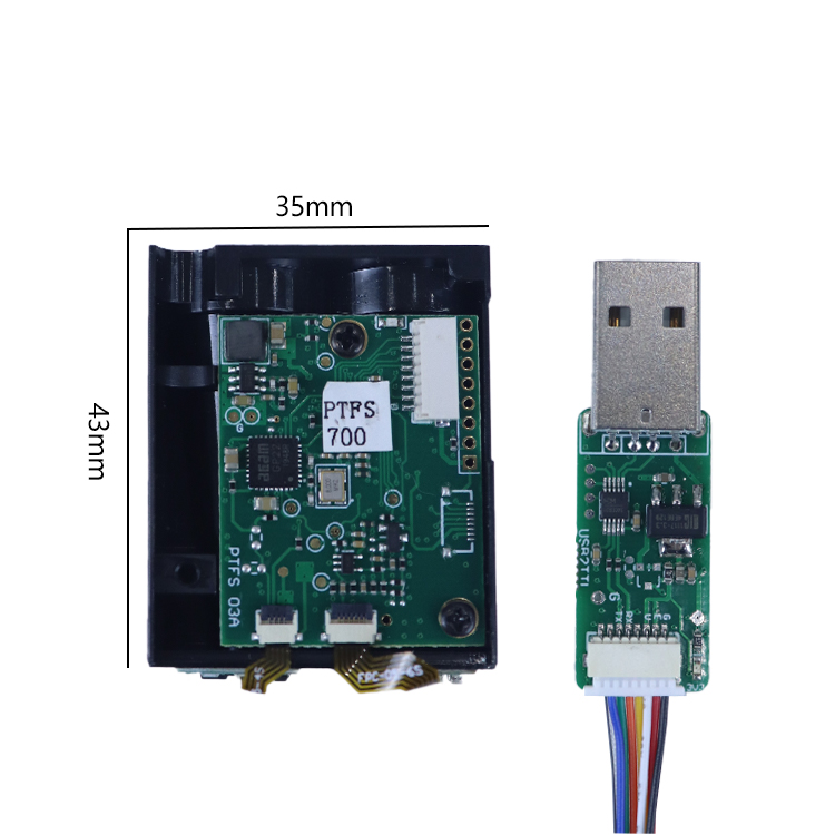 Industrial Laser Measuring Device - Módulo Sensor de Distância a Laser