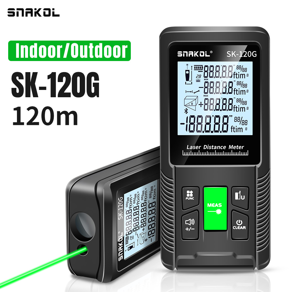 Industrial Laser Rangefinder - SNAKOL Medidor de Distância a Laser