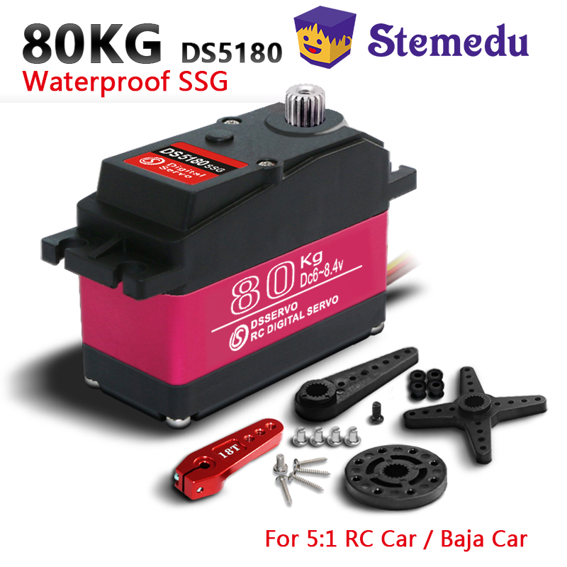 Servo Motor Cnc - Dsservo à prova d'água ds5180 80kg