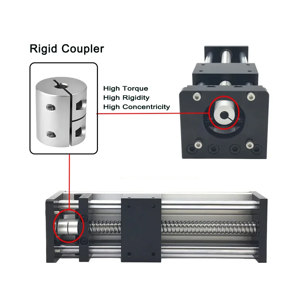 Acoplamento rígido 25mm de com - Servo Motor Cnc avaliação e preço