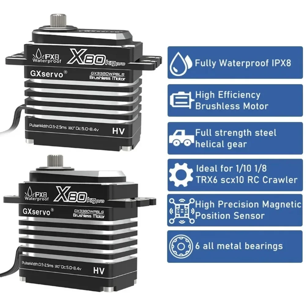 Servo motor digital de 80kg, t - Servo Motor Cnc avaliação e preço