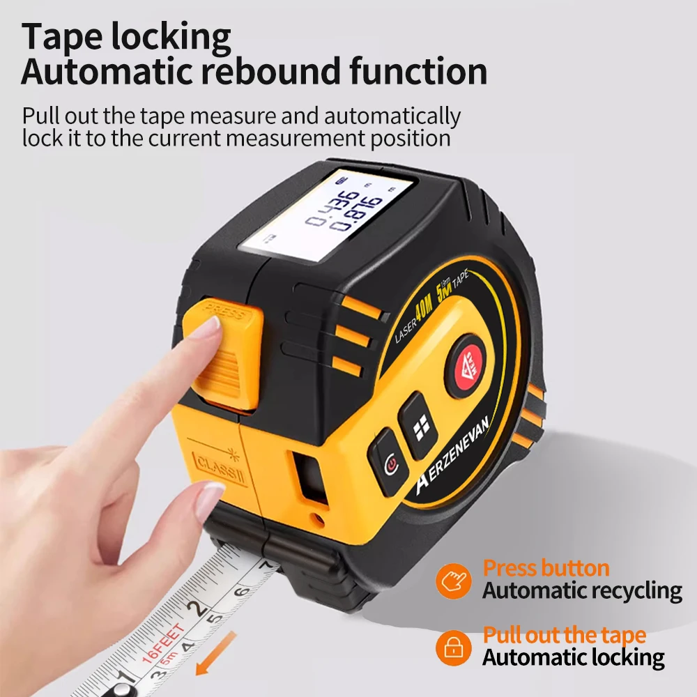 Fita Métrica a Laser de 80m, F - Industrial Laser Rangefinder avaliação e preço