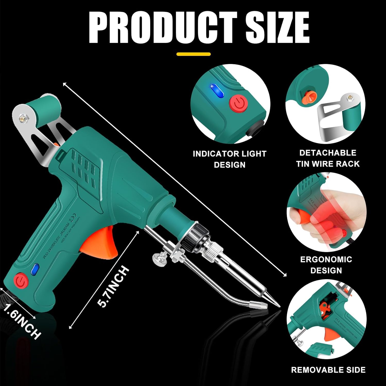 Ferro de Solda Elétrico 60W 11 - Industrial Laser Welding Tool avaliação e preço