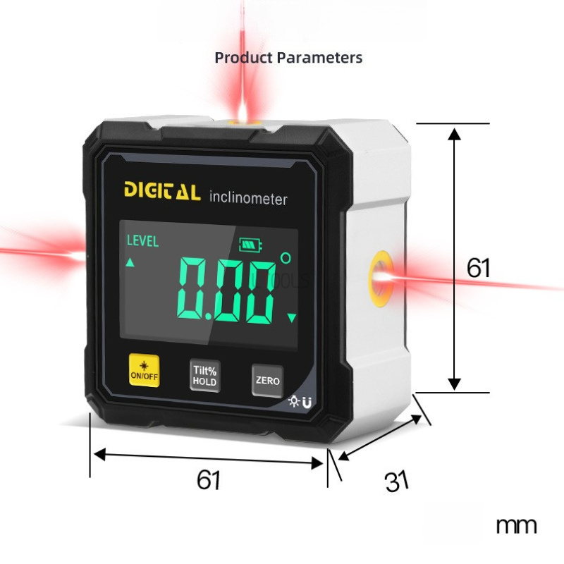 Inclinômetro Digital de Alta P - Industrial Laser Alignment avaliação e preço